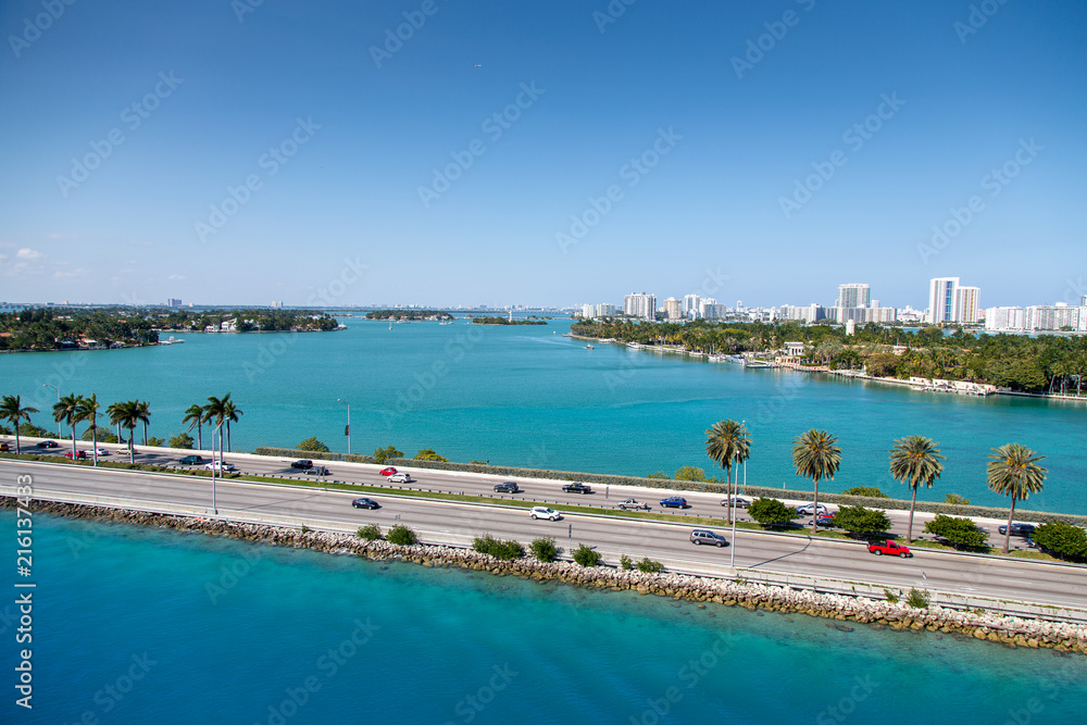Fototapeta premium Miami Beach in Florida
