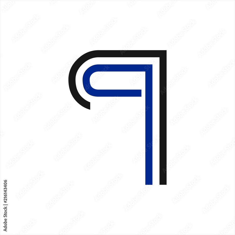 q, qq, qr initials line art geometric company logo q, qq, qr initials line art geometric company logo