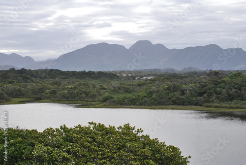 Lagoon of Caraís photographed in Guarapari, Espírito Santo - Southeast of Brazil. Atlantic Forest Biome. Picture made in 2007.