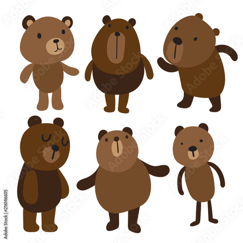 bear character vector design © terdpong2