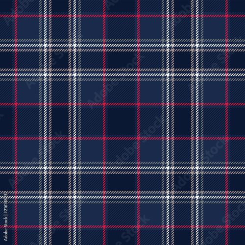Plaid seamless pattern. Vector background