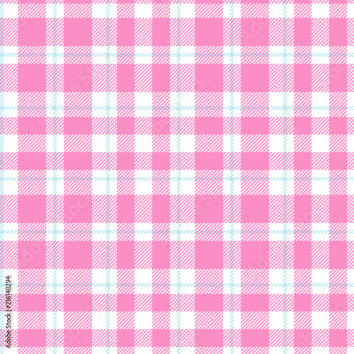 Plaid seamless pattern. Vector background