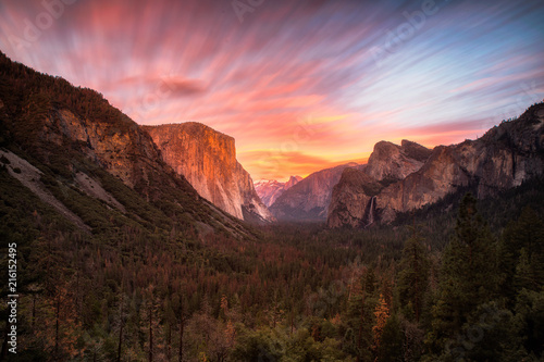 Sunset - Yosemite National Park