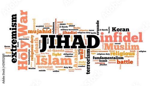 Word cloud sign against white background