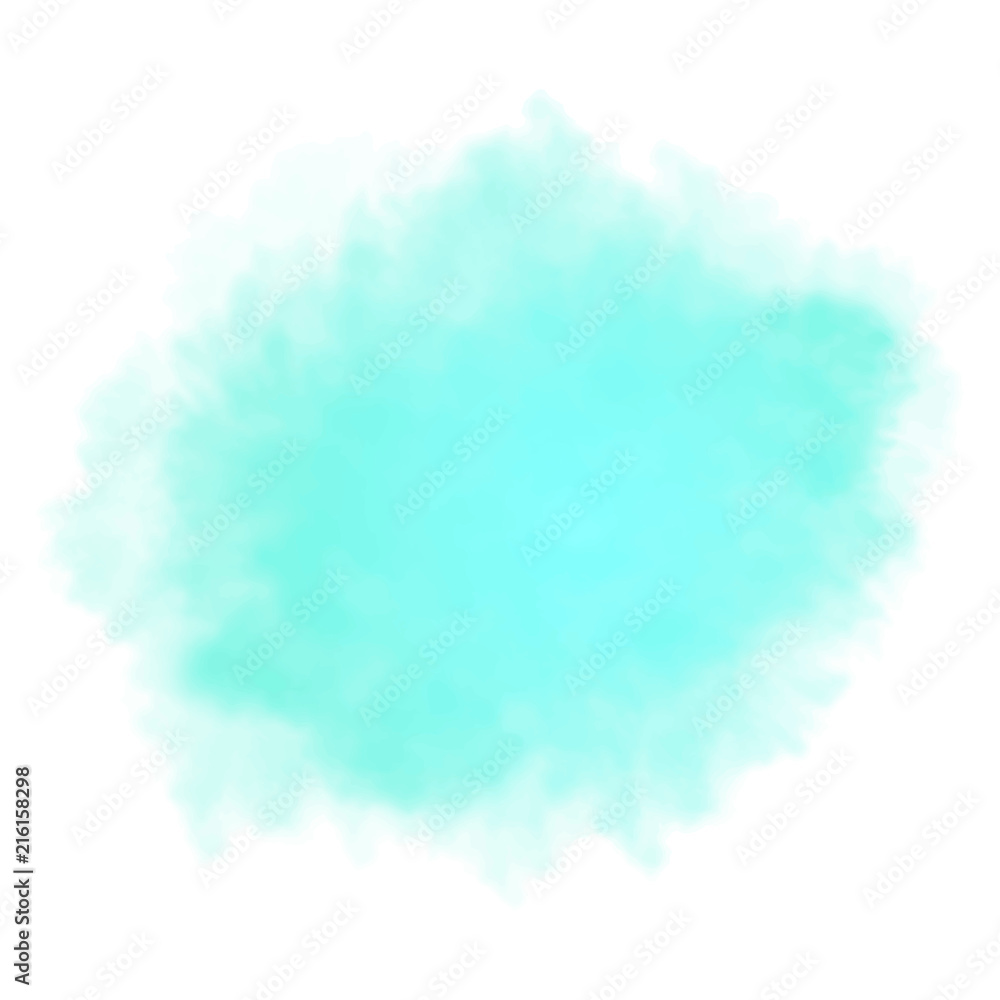 Watercolor abstract background. Vector design element