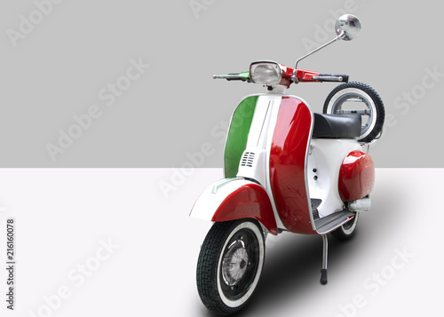 Moto italiana tricolore