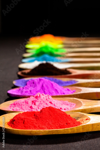 powder paint is a natural color that humans use.