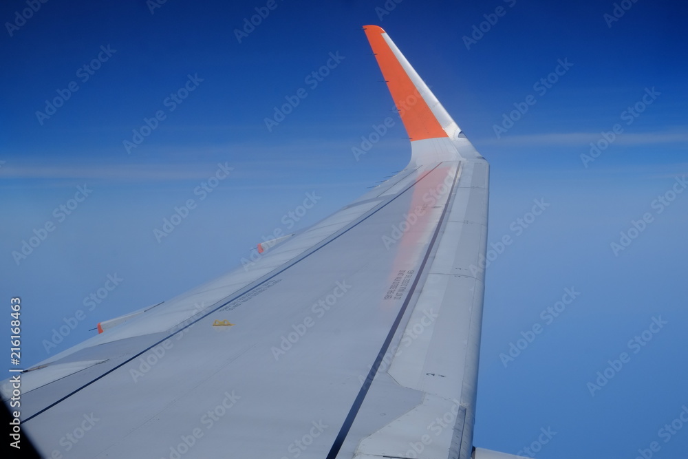飛行機 窓からの風景 飛行機 窓からの風景