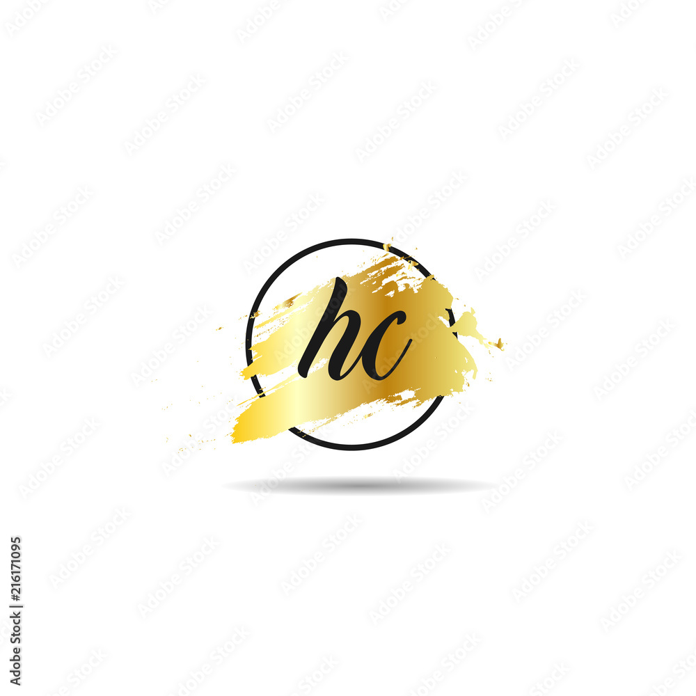 Initial Letter HC Logo Template Design Initial Letter HC Logo Template Design