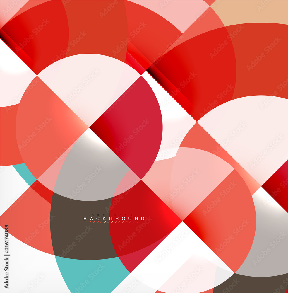 Modern circle abstract background Modern circle abstract background
