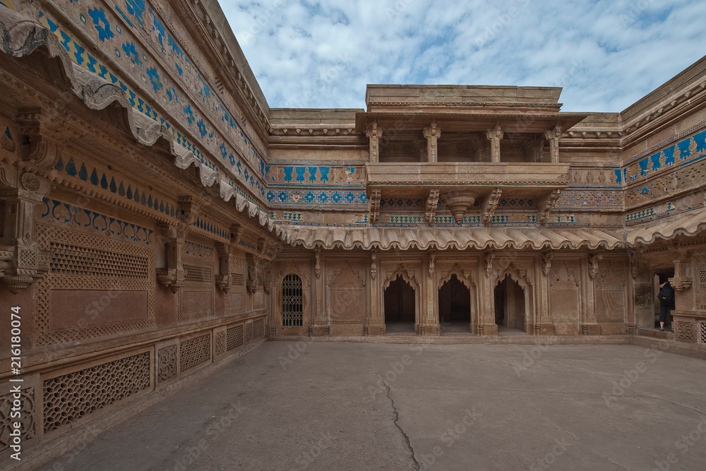 Mansingh Palast in Gwalior, Indien