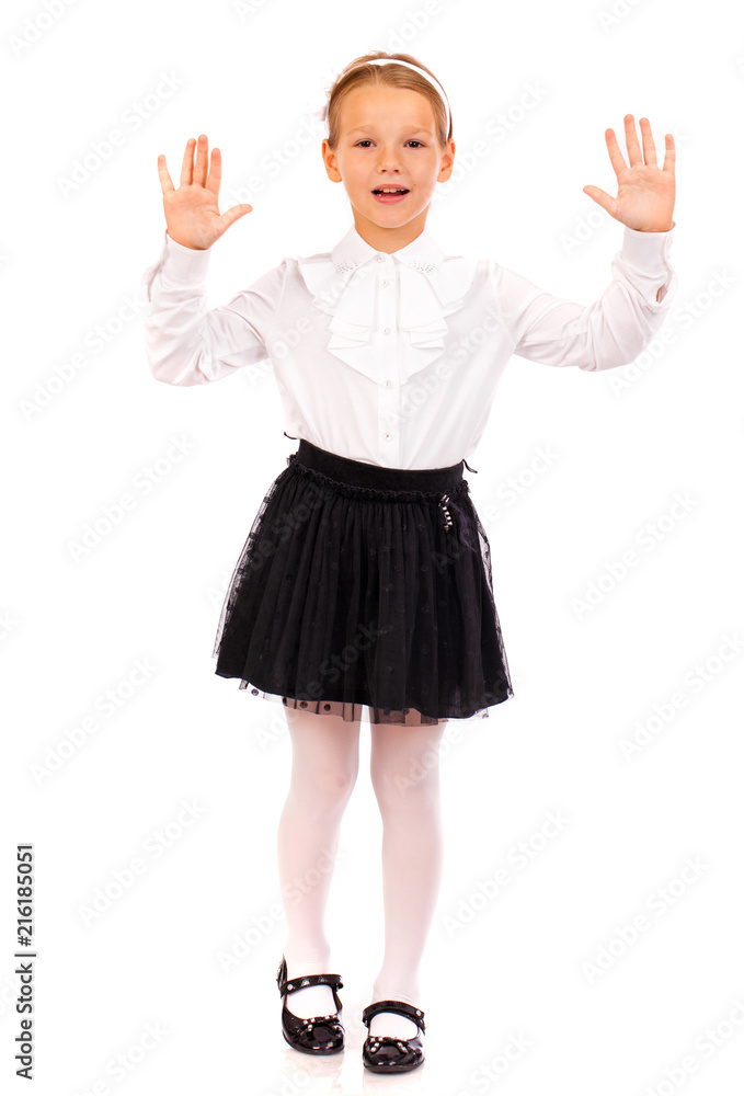 Beautiful blonde little girl Beautiful blonde little girl