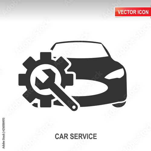 car service vector icon