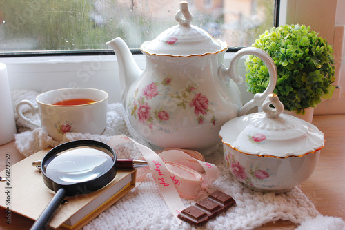 Вечерний чай, романтика, прованс