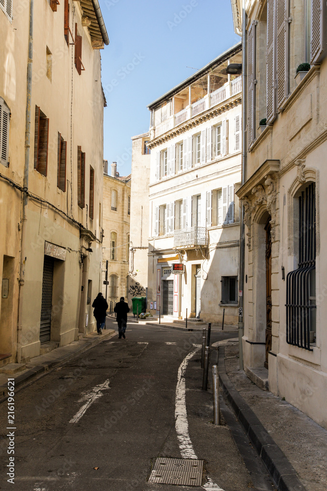 Winding streets of the old city.