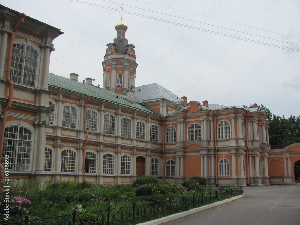 Naklejka premium The Alexander Nevsky Lavra, St. Petersburg