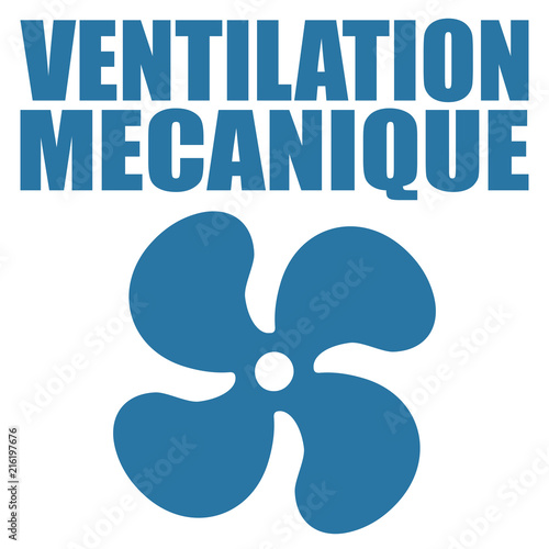 Logo ventilation mécanique.