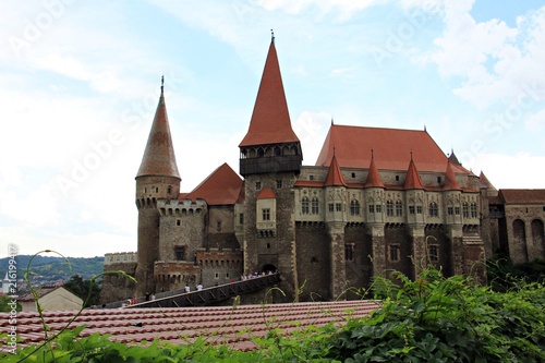 The amazing Corvin (Huniazilor) Castle in Hunedoara, Romania.