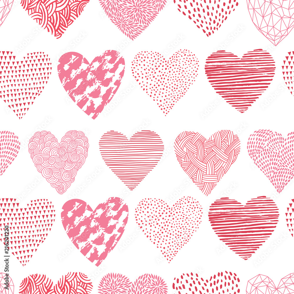 heart7/Heart pattern, vector seamless background. You can use for wedding invitations, greeting cards for Valentine's day.