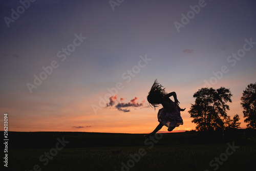 sunset silhouette