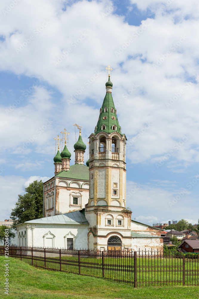 Trinity Church, medieval orthodox church in Serpukhov, Moscow region, Russia.