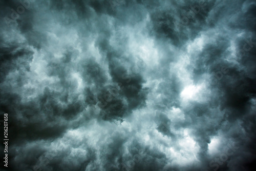 gloomy storm clouds, background, texture