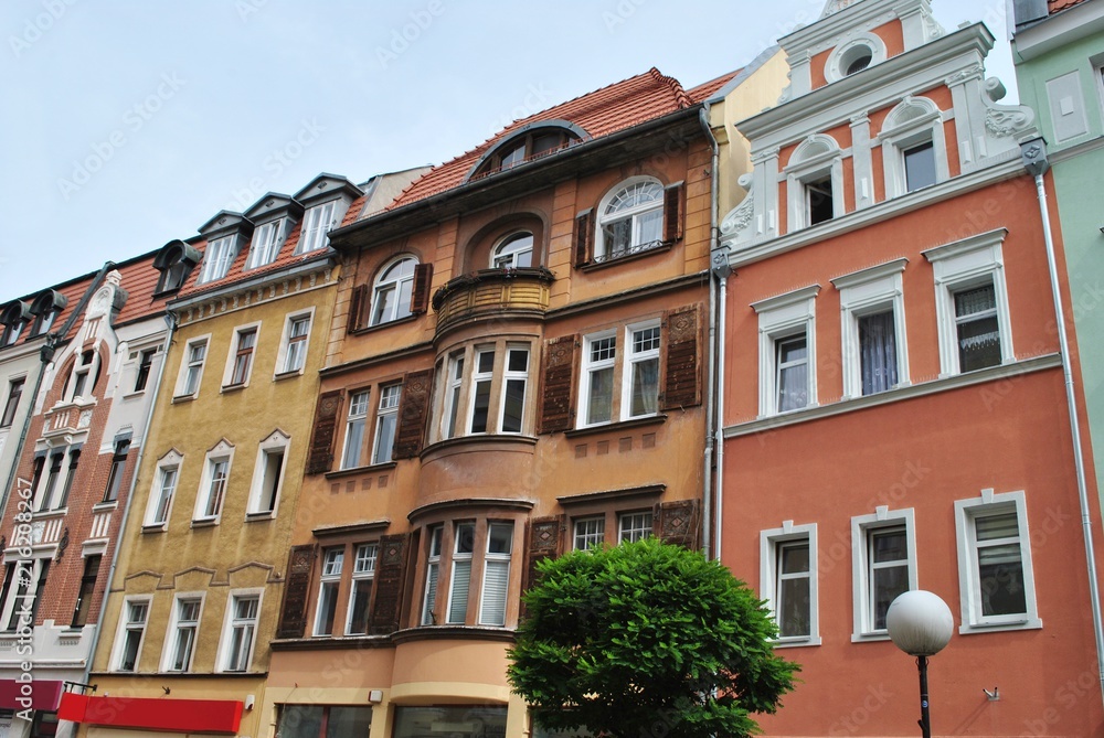 Fototapeta premium Kolorowe kamieniczki