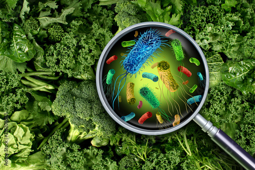 Bacteria And Germs On Vegetables
