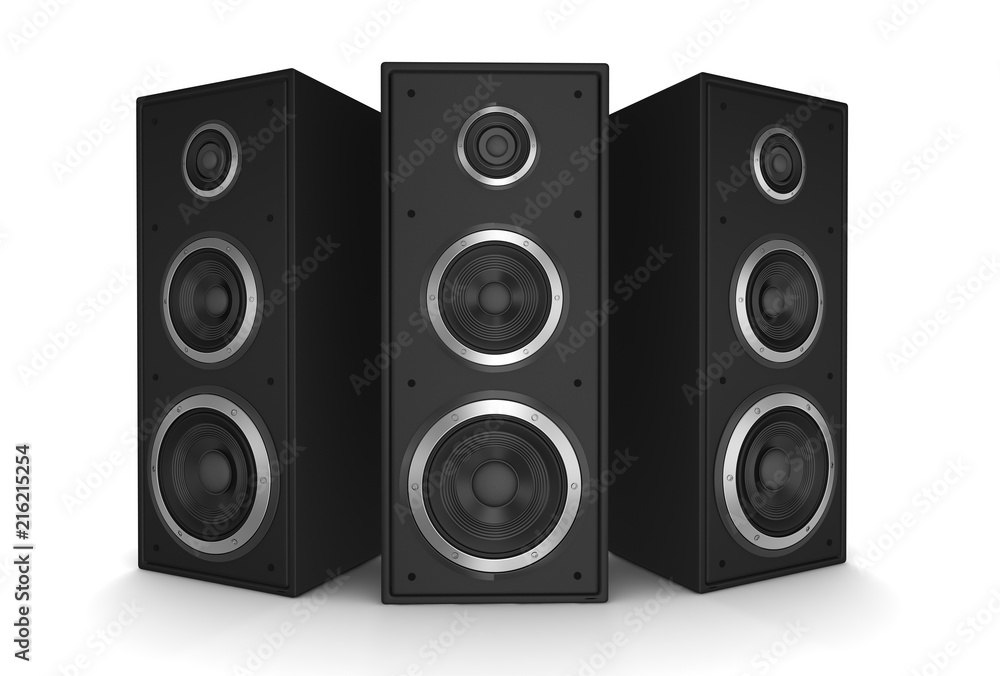 speaker concept 3d illustration speaker concept 3d illustration