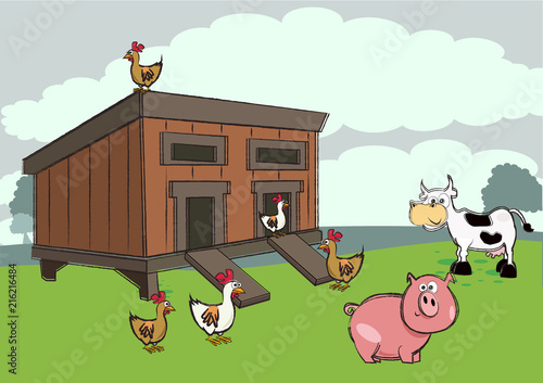 granja de animales 