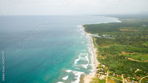beach and shore aerial