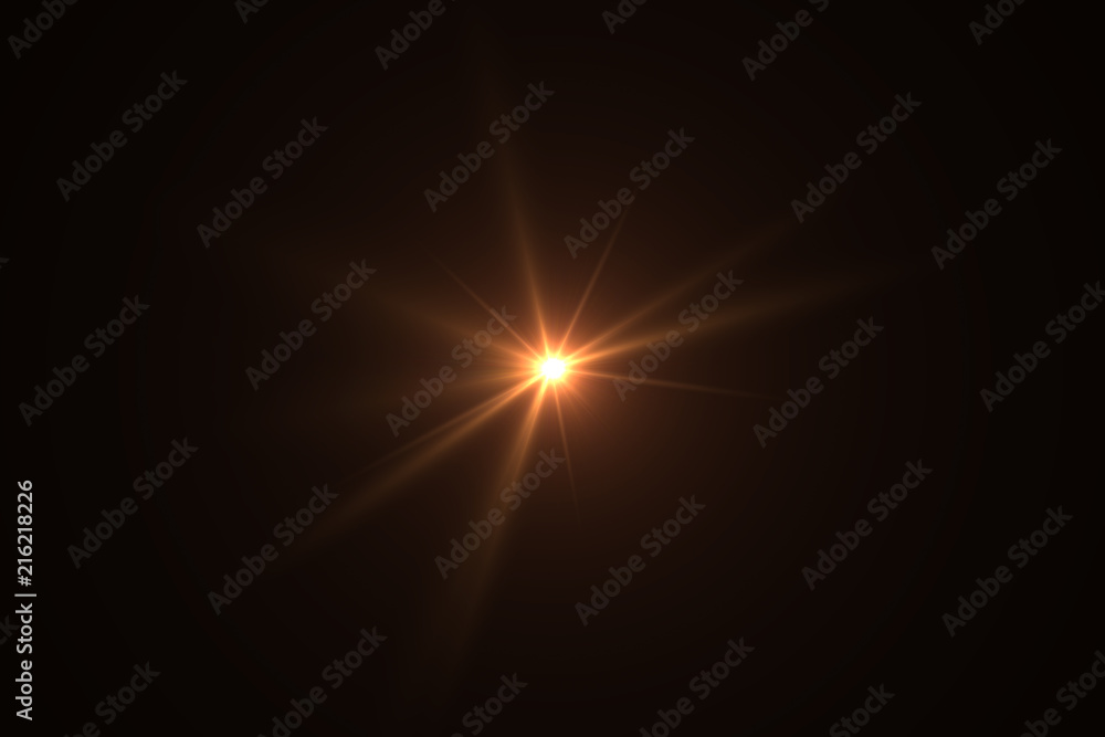 The explosive force from the center.Abstract of sun with flare.Background The explosive force from the center.Abstract of sun with flare.Background