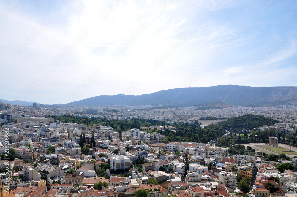 City view from acropolis