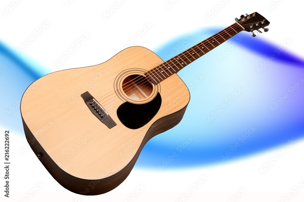 Obraz premium Classical acoustic guitar