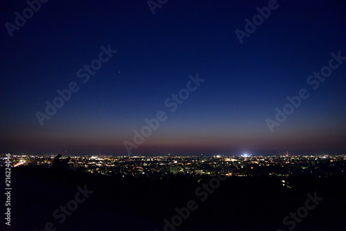 二人と夜景