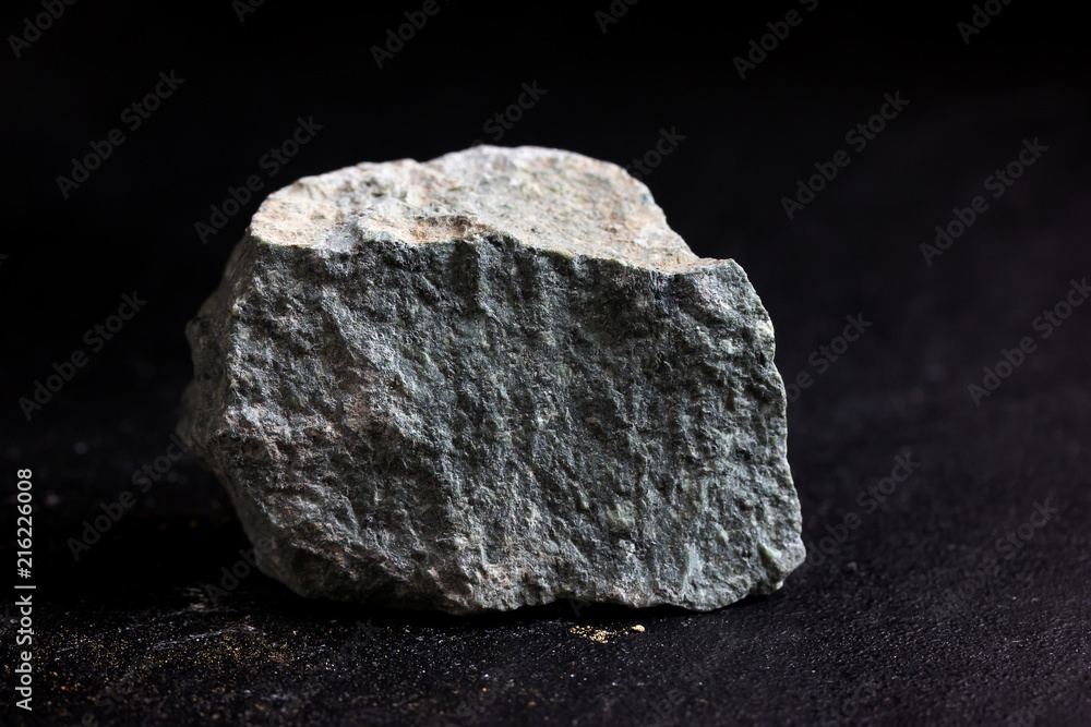 Kaolinite stone isolate on black background
Kaolinite stone isolate on black background