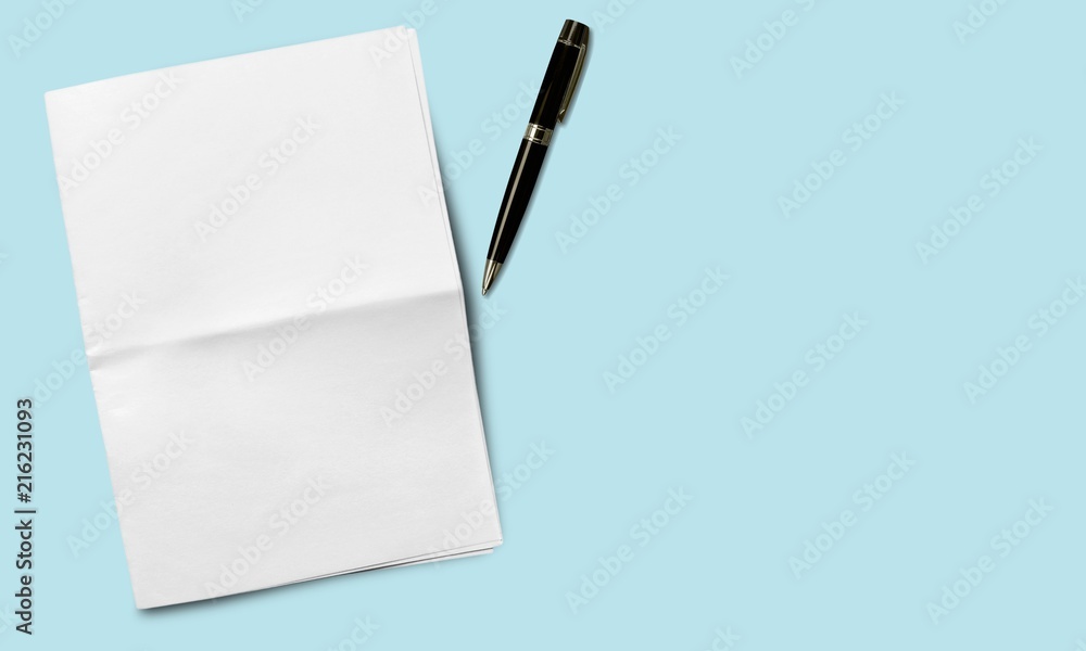 Crumpled unfolded piece