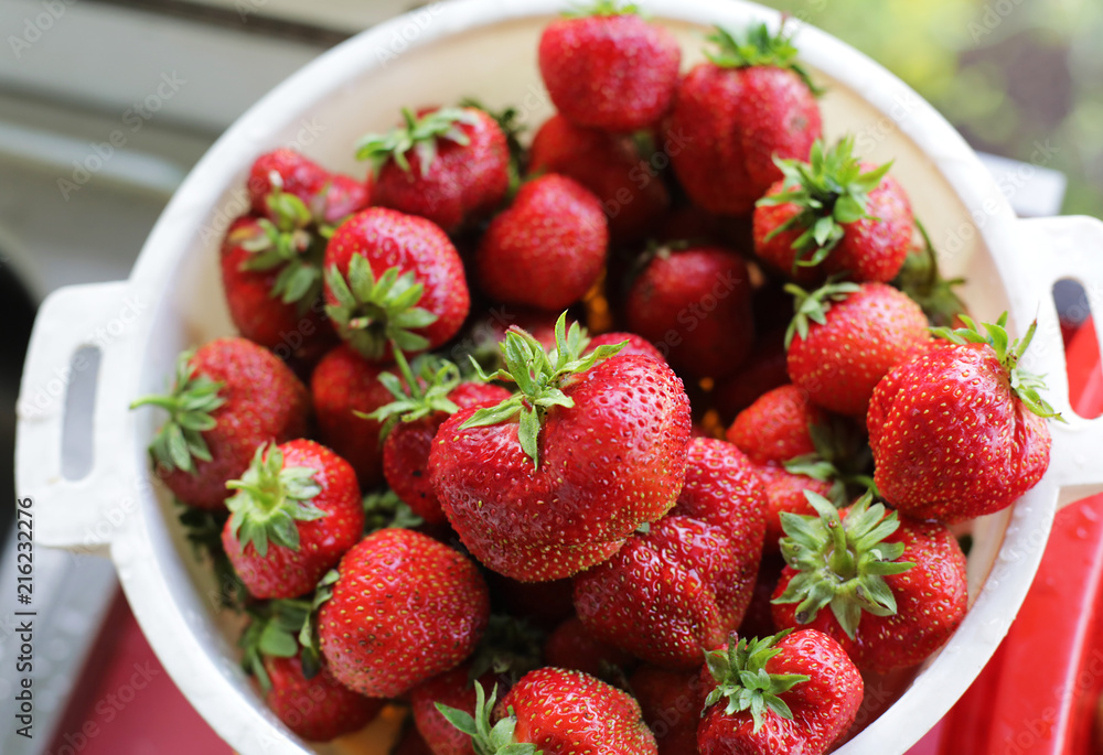 beautiful strawberries 