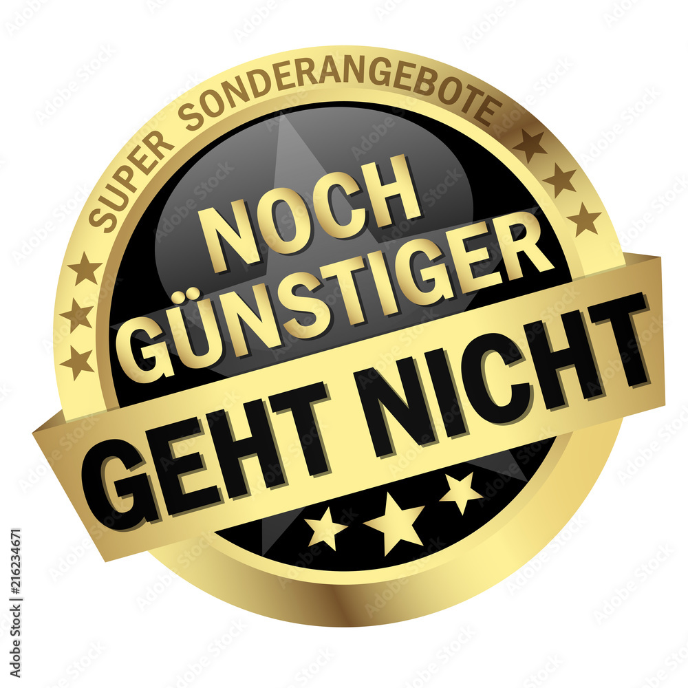 Button - Noch günstiger geht nicht