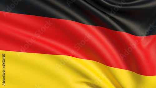 The flag of Germany or German Flag