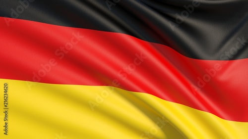 The flag of Germany or German Flag