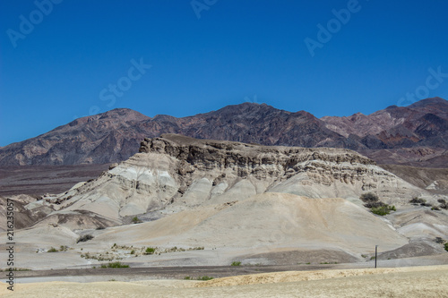 Death Valley Desert Hills and Mountains Landscape