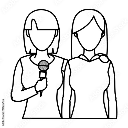 line professional women reporters partner information