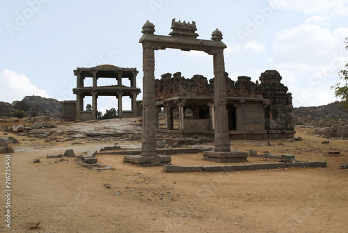 Kings Balance. Hampi, Karnataka. Also called as Tula Bhara or Tula Purushadana.