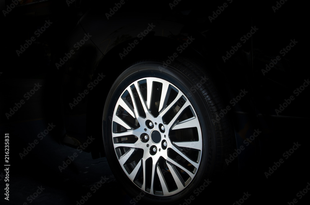 Alloy Wheel car