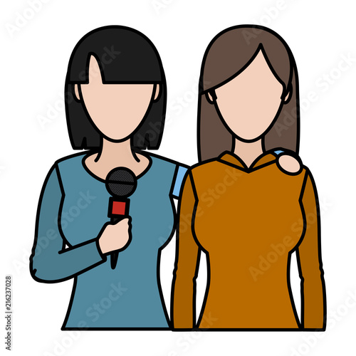 color professional women reporters partner information