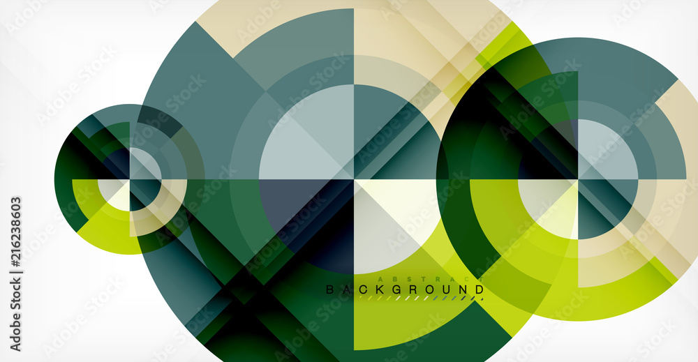Vector circle abstract background Vector circle abstract background