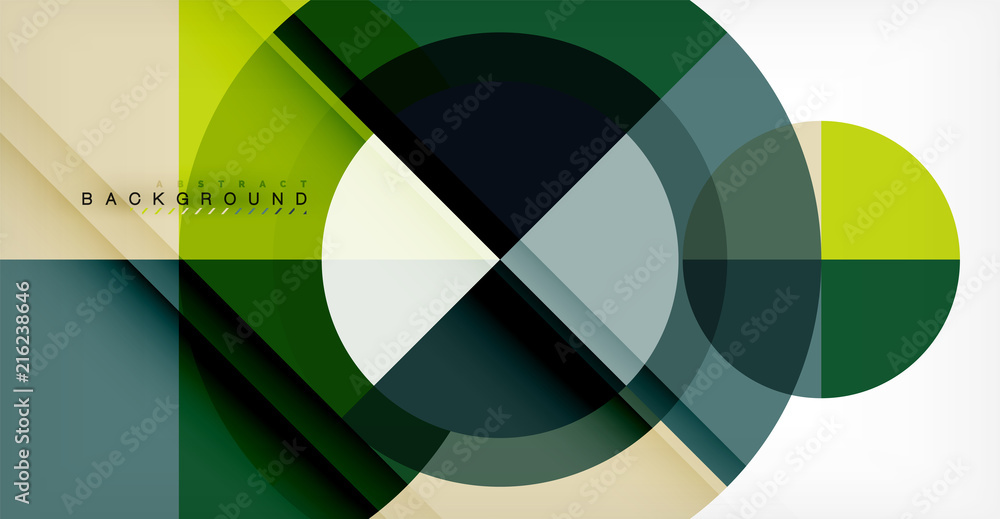 Vector circle abstract background Vector circle abstract background