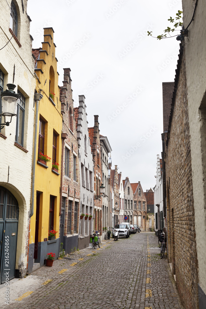 Typical Bruges Street