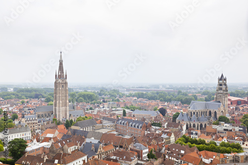 Bruges Church And Cathedral